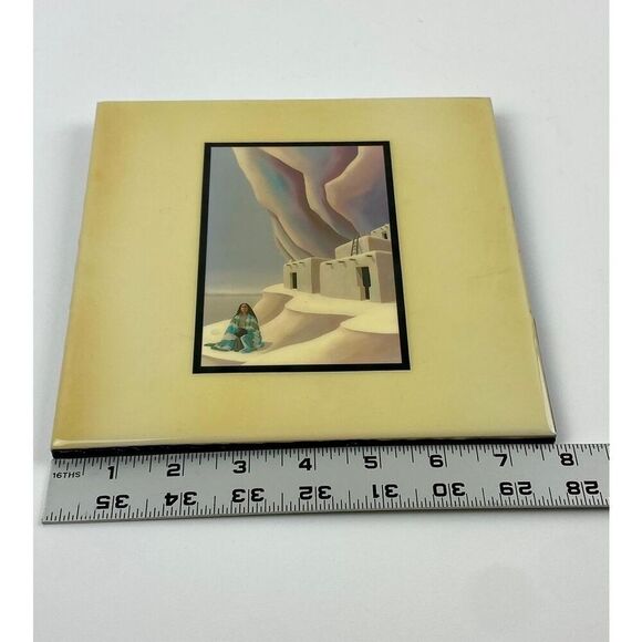 Deborah Hiatt Endless Sky Ceramic Tile Wall Hanging Decor 8x8 Southwestern USA D - Picture 4 of 5